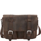 Full Grain Leather Casual Messenger Bag