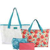 Miss Cherie 4 Piece Tote Bag Set