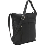 NS Top Zip Shoulder Bag