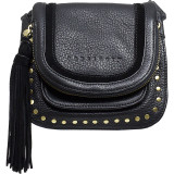 Studded Lux Bohemian Saddle Crossbody