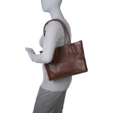 Casual Leather Tote