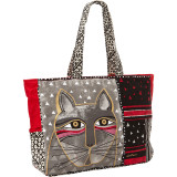 Whiskered Cats Oversized Tote
