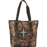 Spiritual Collection Camouflage Handbag