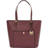 Jet Set Item Large Top Zip Snap Pocket Tote