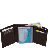 Nappa Soft Leather Trifold Wallet