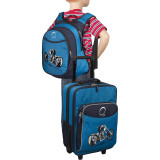 Kids Motorcycle Luggage and Backpack Set With Integrated Cooler