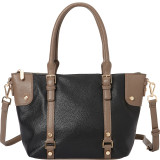 Tara Two-Tone Satchel