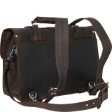 Leather Briefcase Travel Bag
