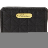 Double Diamond Quilt Medium Snap Billfold