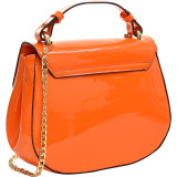 Patent Faux Leather Crossbody