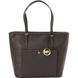 Jet Set Item Large Top Zip Snap Pocket Tote