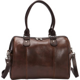 Vintage Leather Small Satchel