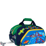 Robot Kids' Rolling Duffel