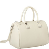 Italian Textured Leather Tote and Shoulder Bag