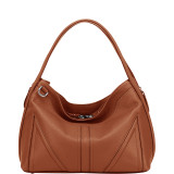 Ellese Leather Hobo Handbag