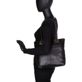 Showstopper Smooth Leather Shopper