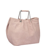 Square Handle Croc Textured Tote with Removable Shoulder Strap