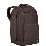 Premium Leather 15.6" Laptop Backpack