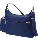 Anti-Theft Welted Medium Double Zip Crossbody - Exclusive