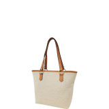 Linen Applique Tote
