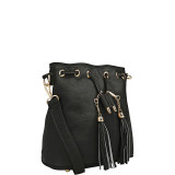 Amala Drawstring Cross Body Bag