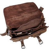 16" CEO Full Leather Briefcase & Backpack