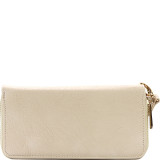 Facile Double Zipper Clutch