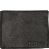 "Manchester" Collection Leather Passcase Bi-Fold Wallet