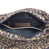 2-in-1 Patent Faux Leather Trimmed Satchel