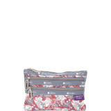 LeSportsac Made with Liberty Art Fabrics Classic 3 Zip Pouch