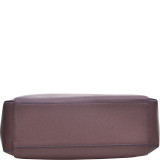 Faux Buffalo Classic Briefcase with Removable Shoulder Strap
