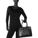 Crocodile Texture Tote