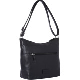 Smooth Leather Convertible Hobo