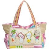 Flip Flop Shore Scoop Tote