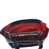 2-in-1 Satchel with Front Snap Pocket
