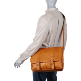 Double Strap Laptop Messenger