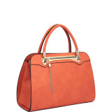 Fashion Gold Tone Satchel
