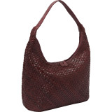 Weaving Top Zip Hobo
