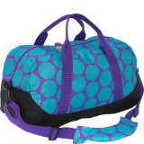 Big Dots Aqua Duffel Bag