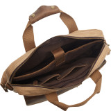 Casual Style Canvas Laptop Messenger Bag