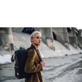 Convertible Quilted Nylon Backpack