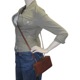 Double Zip Cross Body