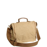 Washed Canvas Leisure Messenger Bag