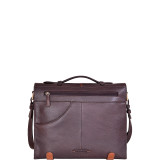 Eton Leather 15" Laptop Compatible Briefcase Work Bag