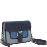 Cooper Medium Denim Messenger