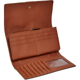 Emma RFID PVC Flap Clutch