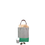 Seaport Stripes Dipped Tote
