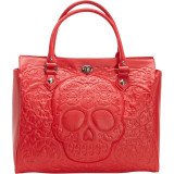 Lattice Skull Tote