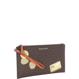 Illustrations Fly Away Large Zip Clutch