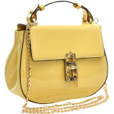 Patent Faux Leather Crossbody